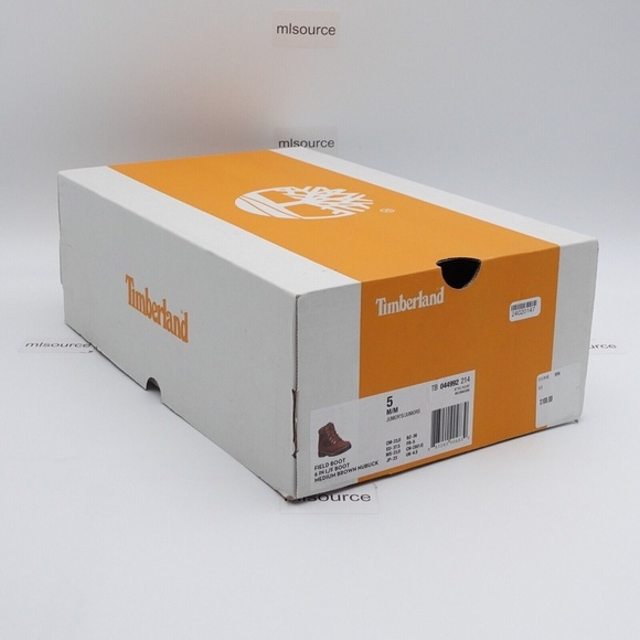 NEW Timberland 6 Inch Field Boots TB-044992-214 Brown - Picture 8 of 8